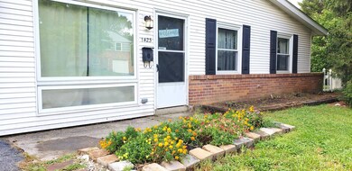 brick and vinyl home