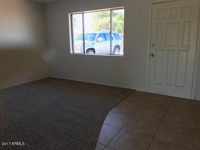 New carpet and tiled entry