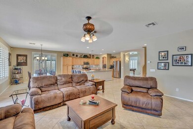 Family Room View to Kitchen