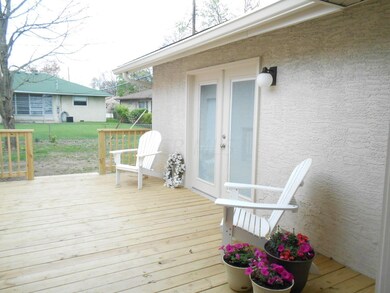 Additional view of deck