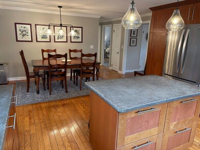 dining adjacent to the kitchen
