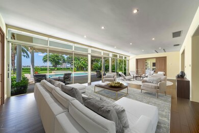 Loggia looking into Guest lakefront bedr