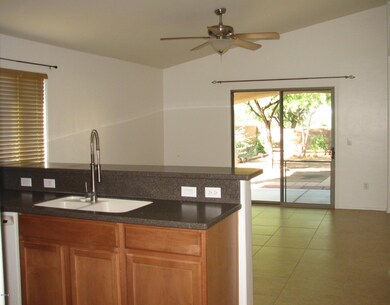 Kitchen to Family Room