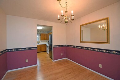Formal dining room is to the right of the entry.