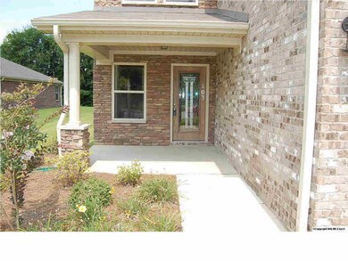 Great Covered Front Porch with Stone!!