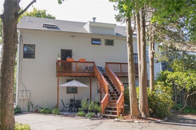 Back of Admiral Perry Condominiums