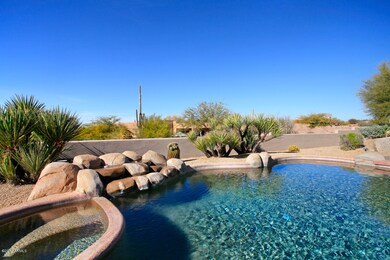 Backyard View of sparkling pool!