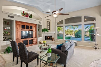 Family Room Overlooking the Pool
