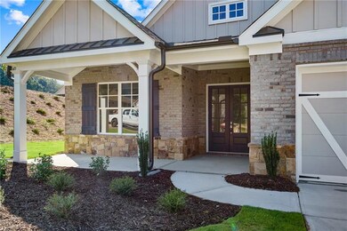 Entrance to property featuring french doors