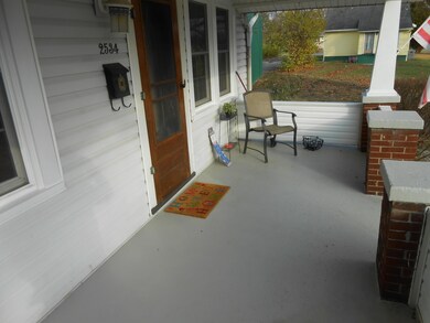 Lovely covered porch