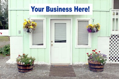 OFFICE EXTERIOR showing YOUR BUSINESS HE
