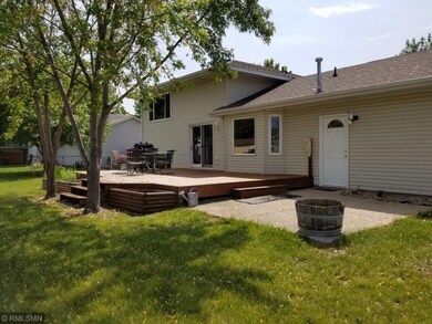 Back yard patio and deck