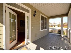 Welcoming front porch