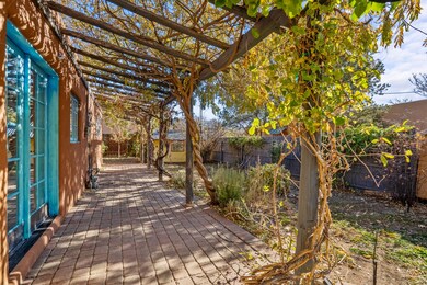 Wisteria-covered Portal