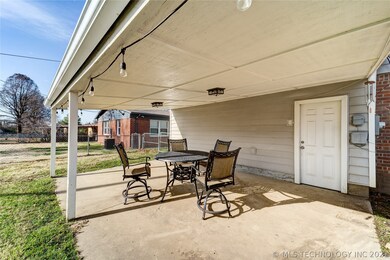 Covered patio