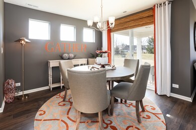 Model home pictured- features and options will var