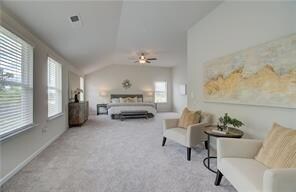 Owners suite sitting area