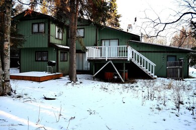 View of house from backyard