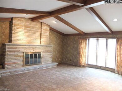 Great room has lots of natural light.