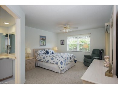Master Bedroom has private bath, walk in closet an