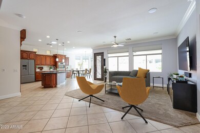 Great Room with Virtual Staging