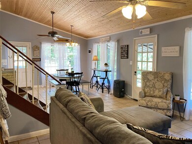 Den and Kitchen area are open to one another.
