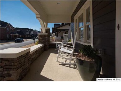 Welcoming front porch that is perfect for relaxing