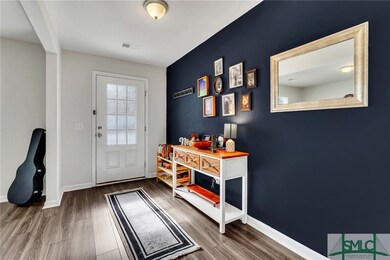 front entryway facing door