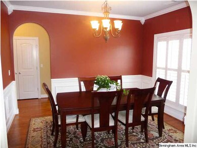 Formal dining room.