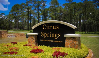Citrus Springs sign