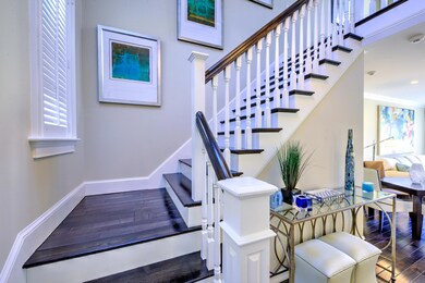 Stairs up to Loft