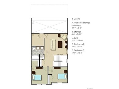 Second Floor Layout