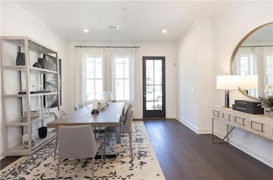 The Baldwin features oversized windows to allow th