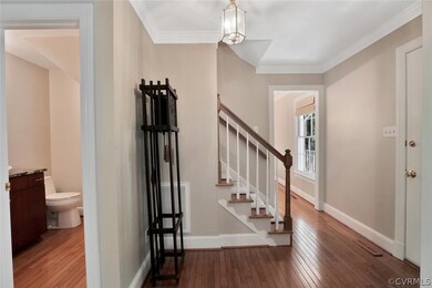 Foyer, Staircase to the Second Floor, Light Fixtur