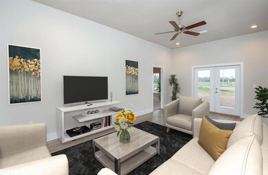 Virtually Staged Living Room