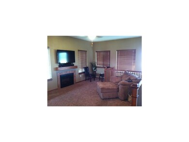 Living Room. Built in space for electronics, firep