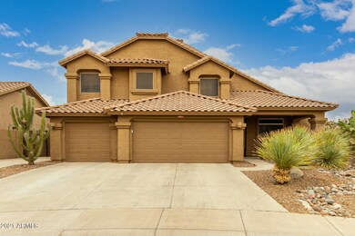 Large corner lot in Cave Creek.