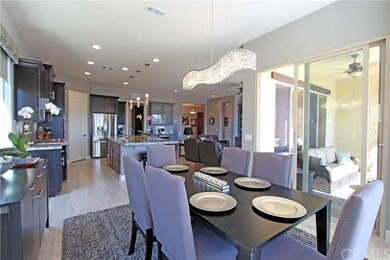 Dining area open to the kitchen and great room per