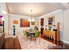 formal dining area