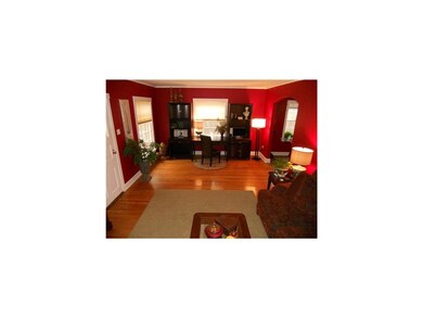 Living Room. Great office Space in Main Living Roo