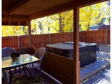 Patio. Covered patio and spa