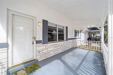 Good sized covered front porch