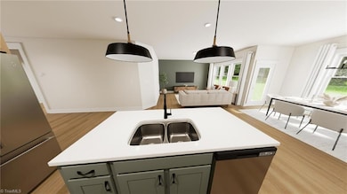 Centerpiece Island-Virtual Representation