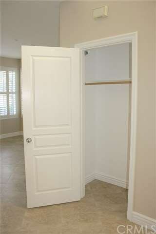 Large coat closet, plenty of storage