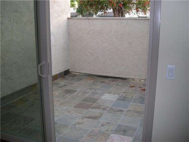 New slate over patio off family room with direct a