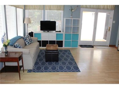 Living Room. Living room/ Dining room combo surrou