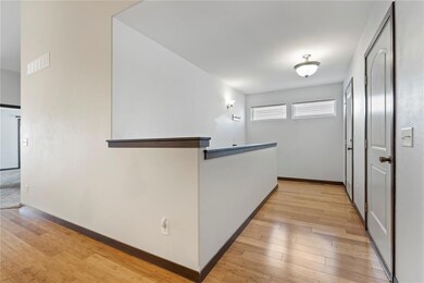 Sleek and spacious entry with great natural light.