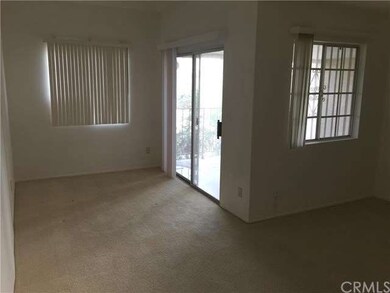 Master bedroom with balcony