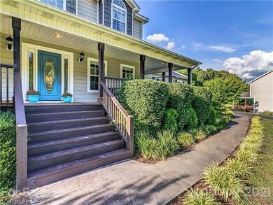 Inviting front porch to welcome your friends and f
