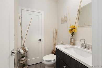 2nd floor powder room